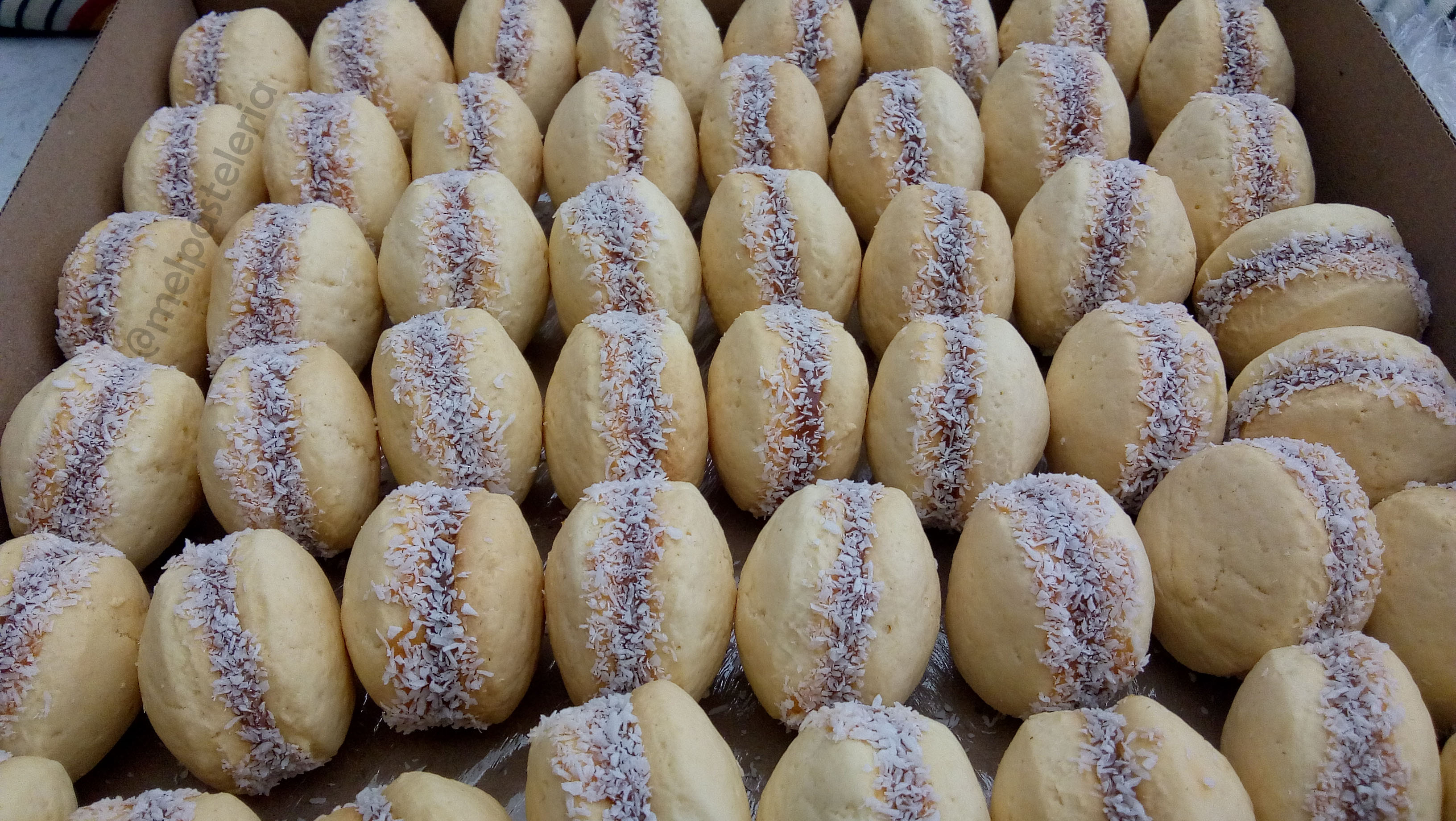 Alfajores de maicena.