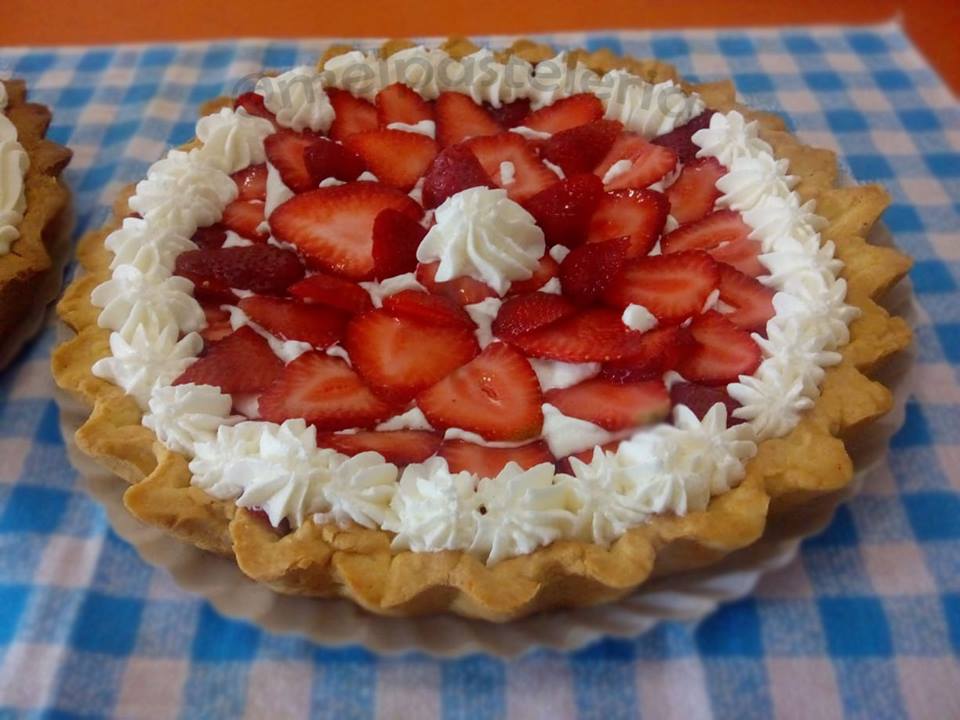 Tarta de frutillas.