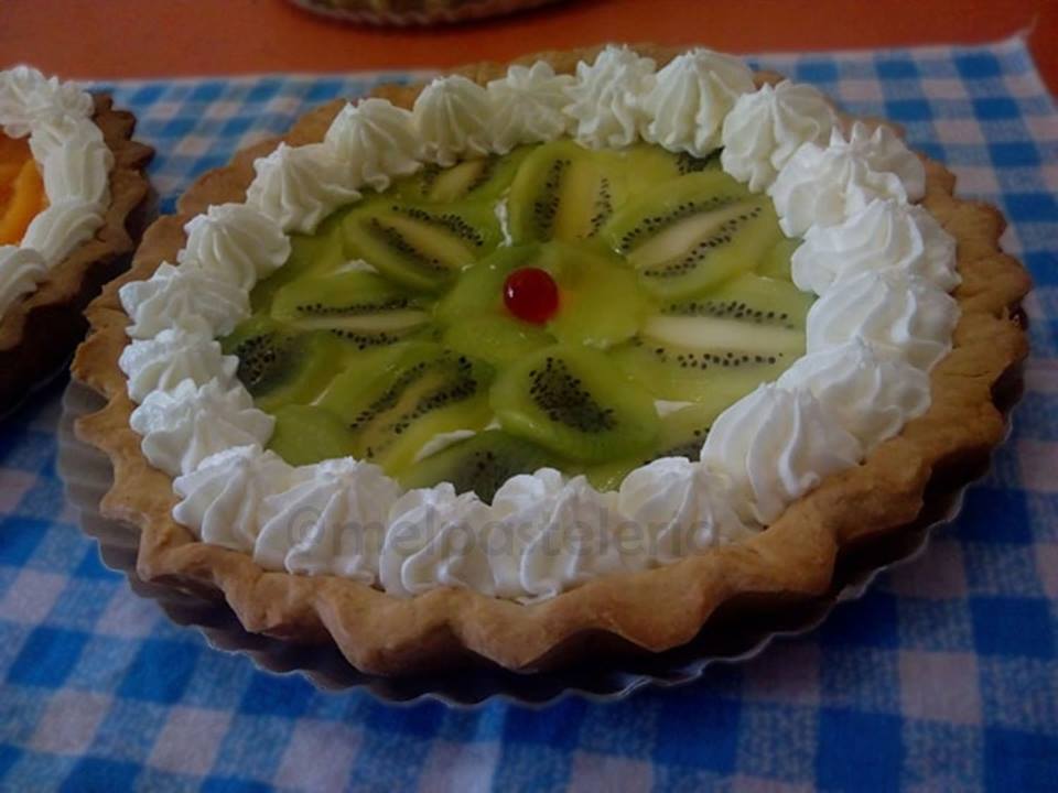 Tarta de kiwi.